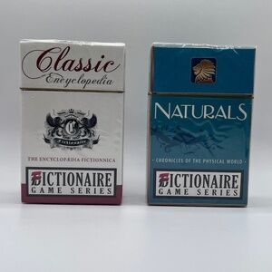 Fictionaire Game Series: Classic  & Naturals Days of Wonder Brand New